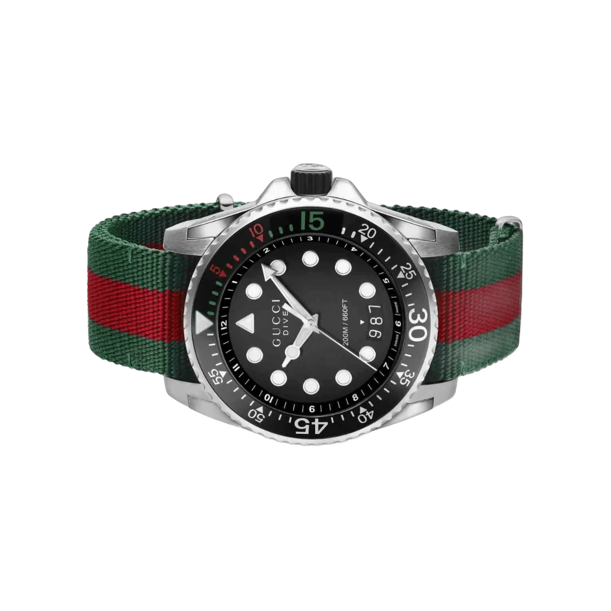 Gucci Dive Quartz YA136209A 45mm Black Dial Mens Watch – additional product photo 3
