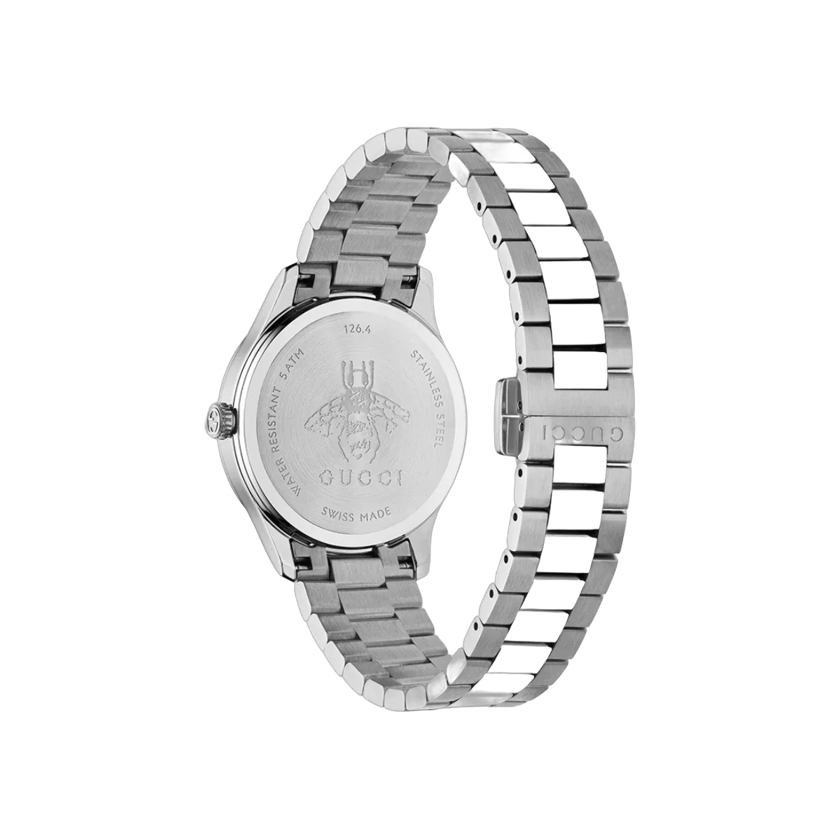 Gucci G-Timeless YA1265031 32mm MultiBees Index Grey Dial Womens Watch – additional product photo 2