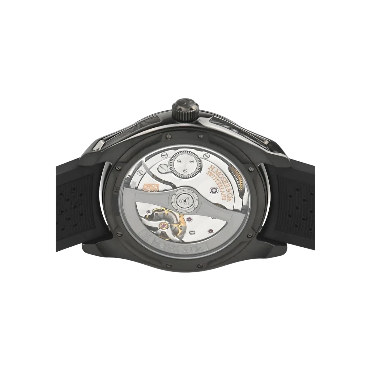 H. Moser & Cie. Pioneer Centre Seconds 3200-1205 Stahl 42,8mm Blaues Zifferblatt Herrenuhr