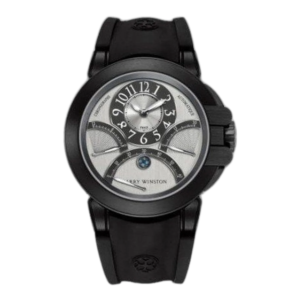 Harry Winston Ocean Herrenuhr aus 18 Karat Weißgold, 44 mm