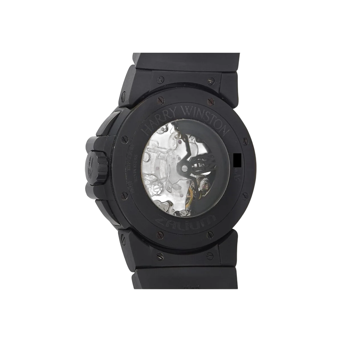 Harry Winston Ocean OCEACT44ZZ004 Dreifacher Retograder Chronograph Grau Zifferblatt