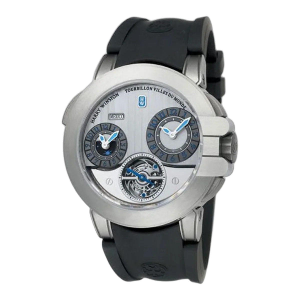 Harry Winston Z5 400-MATTZ45ZC-WA Tourbillon World Time