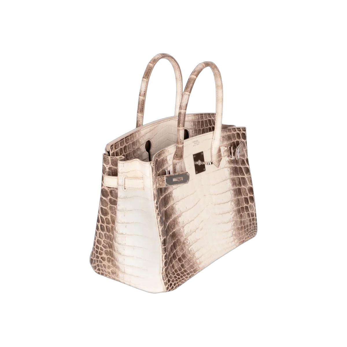 Hermès Birkin 30 Himalaya White Croco Matt Palladium HW Hardware