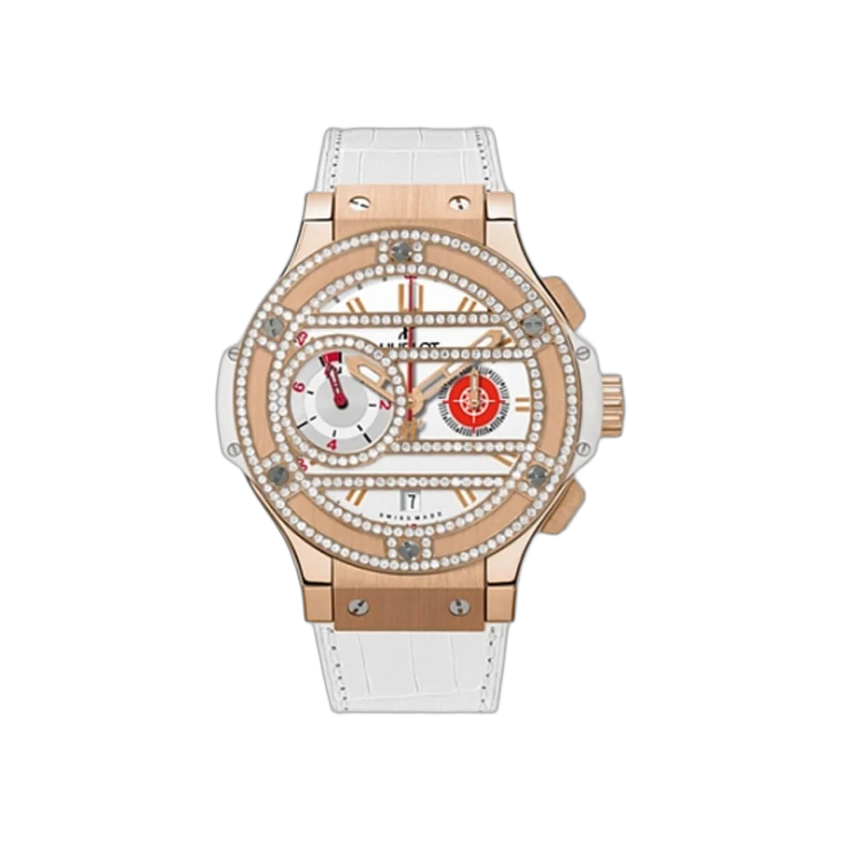 Hublot Big Bang Costa Smeralda 347.PE.2123.LR.1104.PCM12 Chronograph Weißes Zifferblatt