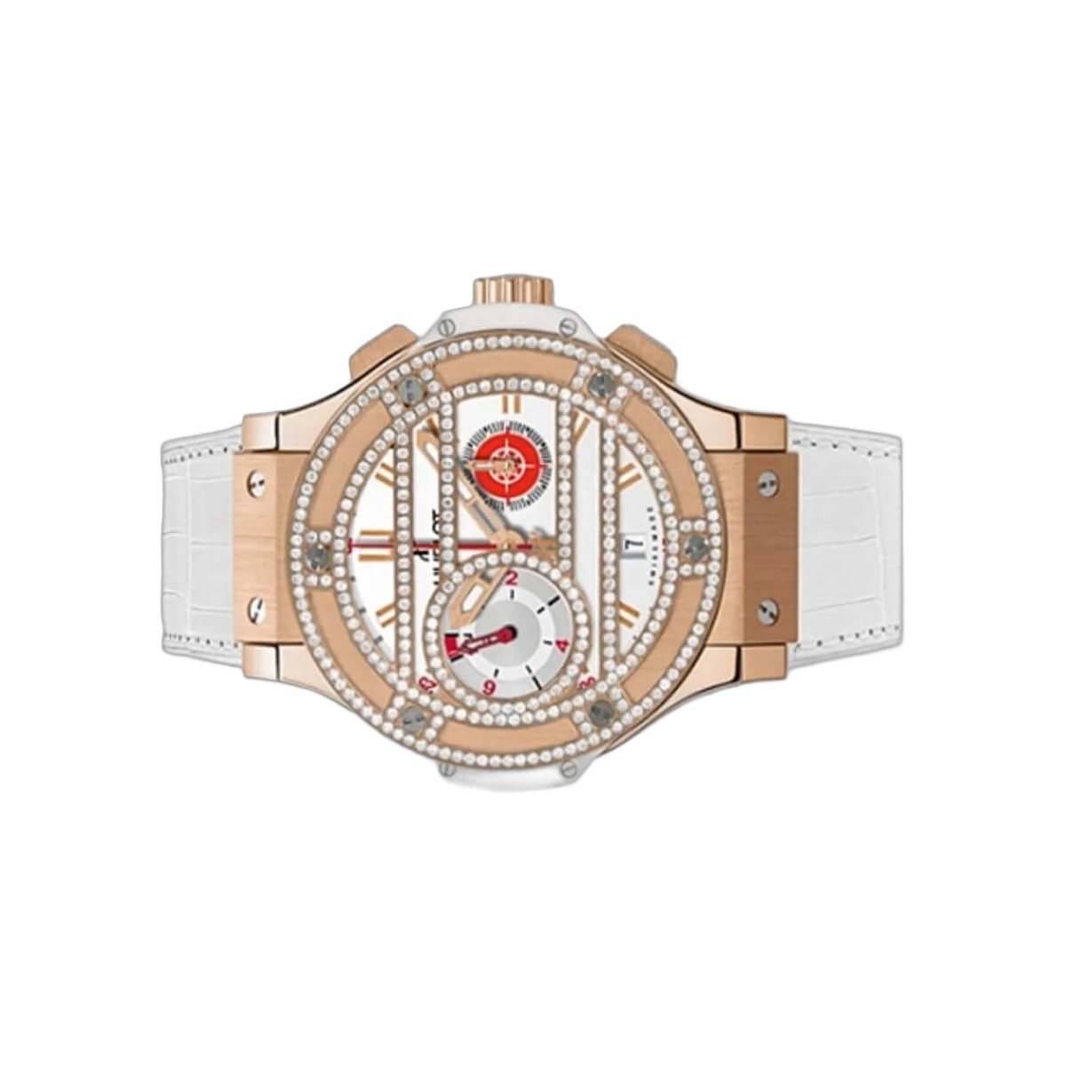 Hublot Big Bang Costa Smeralda 347.PE.2123.LR.1104.PCM12 Chronograph Weißes Zifferblatt
