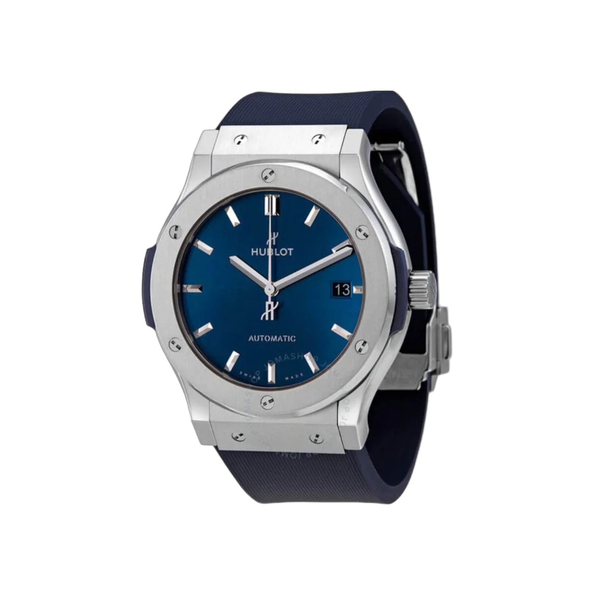Hublot Classic Fusion 511.NX.7170.RX Titanium Blue Dial Limited Edition