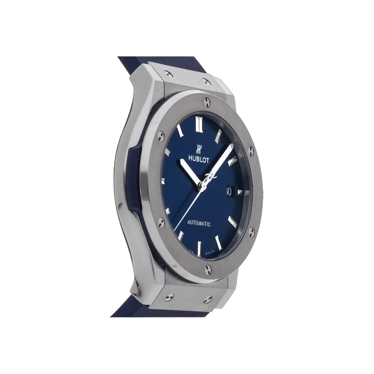Hublot Classic Fusion 511.NX.7170.RX Titanium Blue Dial Limited Edition