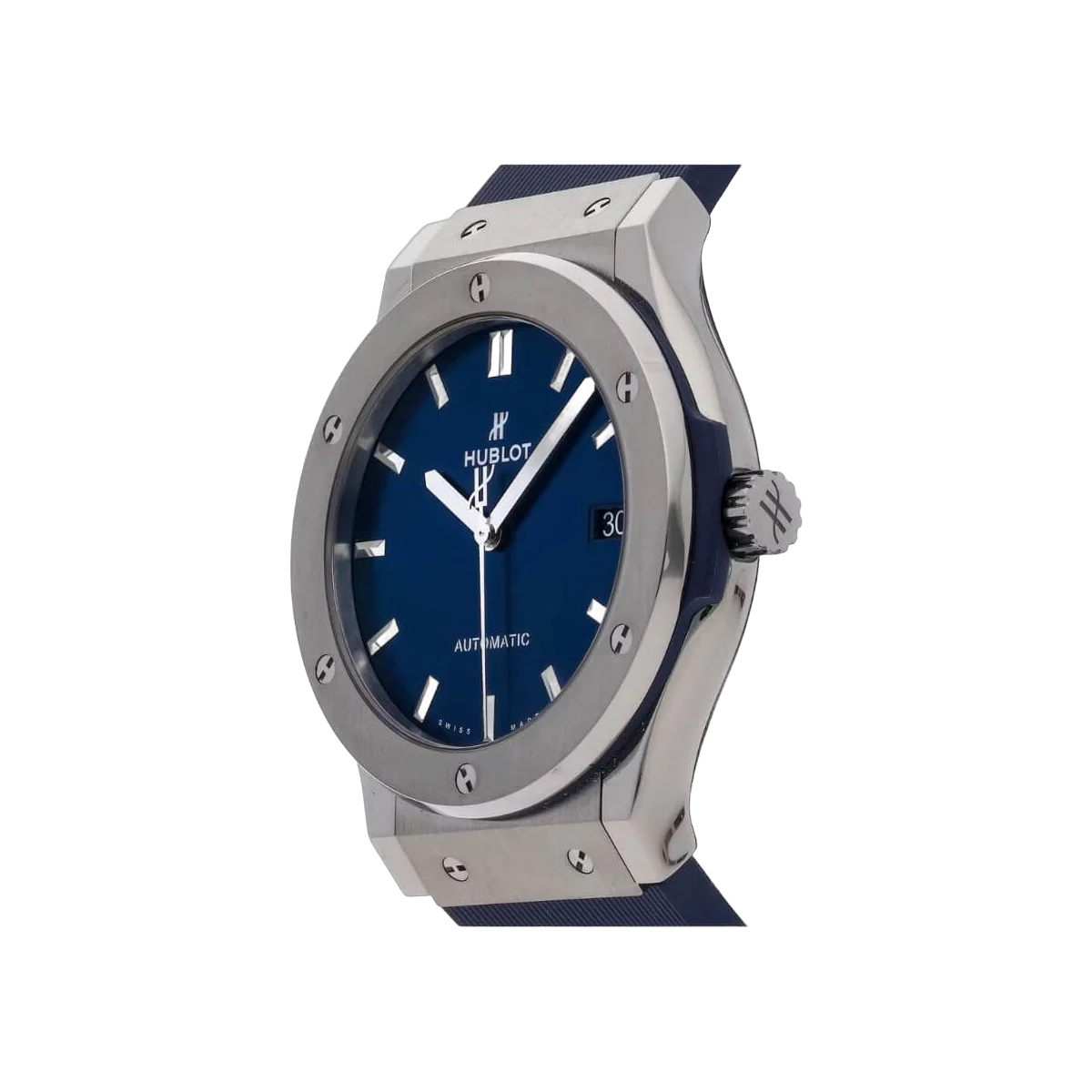 Hublot Classic Fusion 511.NX.7170.RX Titanium Blue Dial Limited Edition