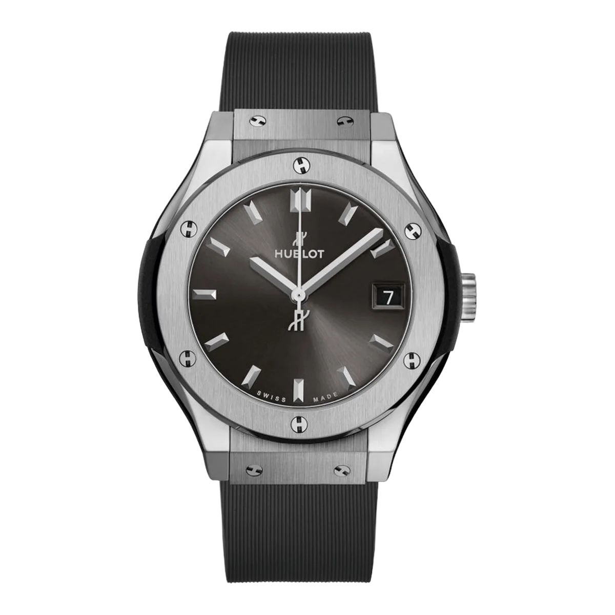 Hublot Classic Fusion 581.NX.7071.LR.1104 Titan Diamant Quarz 33mm Damenuhr