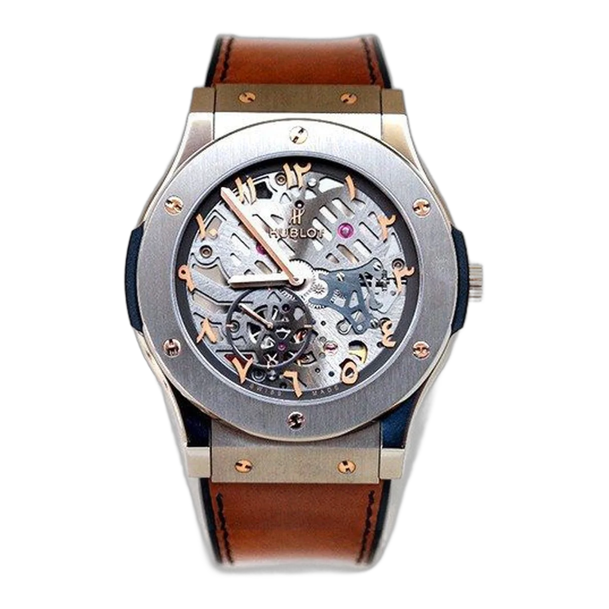 ساعة رجالية هوبلو كلاسيك فيوجن دبي فيجن III 515.NX.0189.VR.SDQ15 Arabic Dial محدودة 100 قطعة