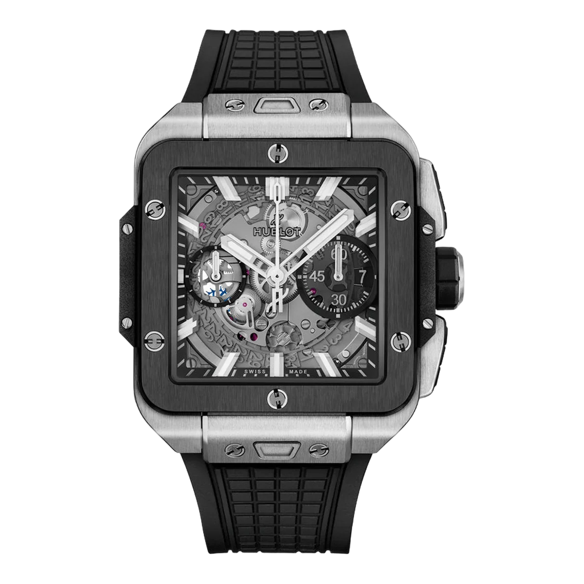 Hublot Square Bang Unico 821.NM.0170.RX Titan Keramik 42mm Herrenuhr