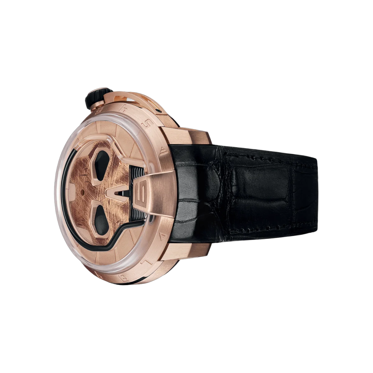 HYT Skull S48-PG-57-NF-RF Brown Dial