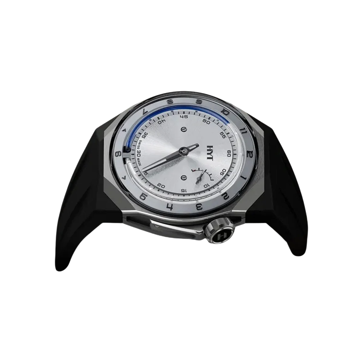 HYT T1 H03205-A Titanium 45mm Silver Dial Men’s Watch