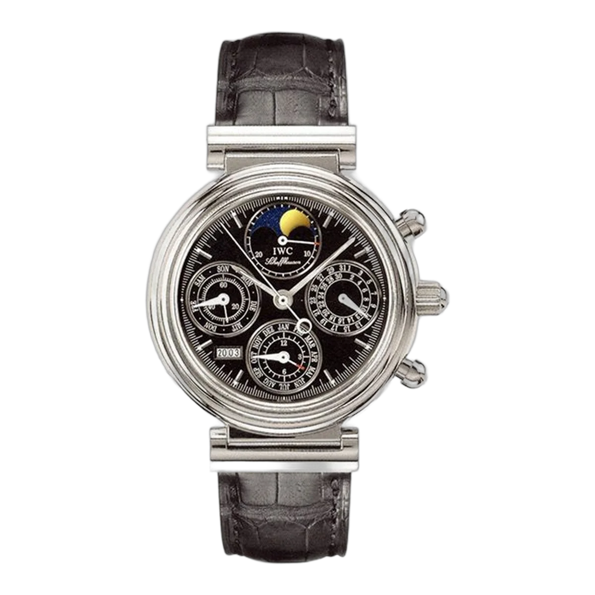 Iwc Da Vinci Perpetual Calendar Chronograph 39Mm Stainless Steel Men's Watch