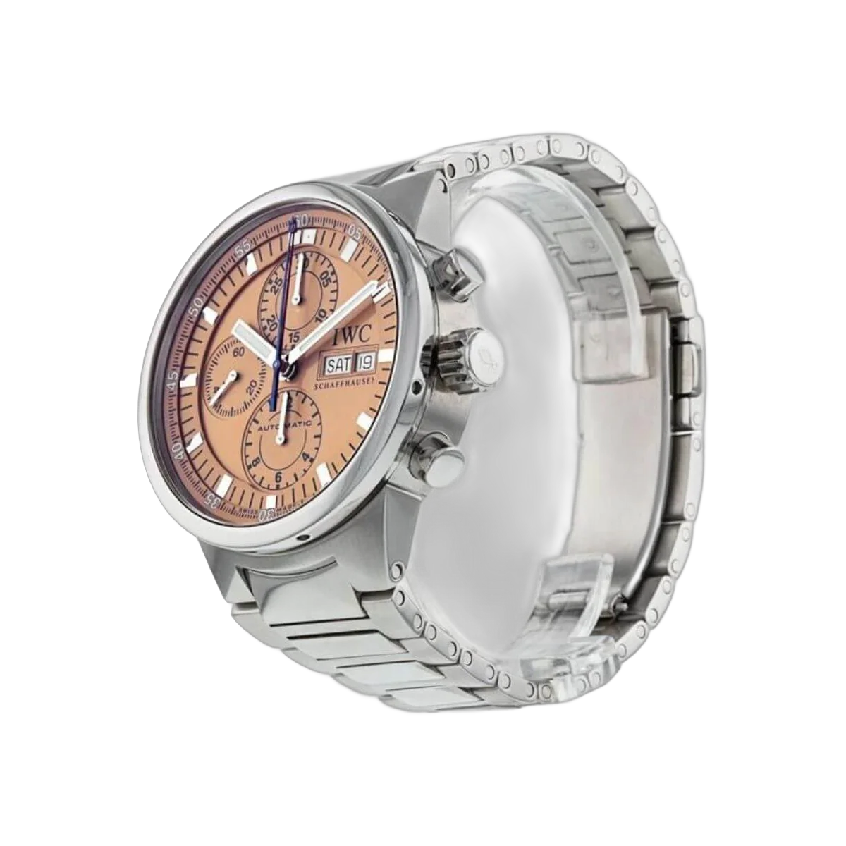 IWC GST Split Second IW371513 Chronograph Salmon Dial
