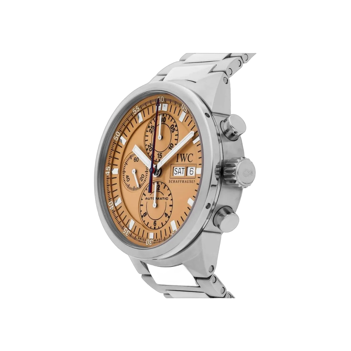 IWC GST Split Second IW371513 Chronograph Salmon Dial