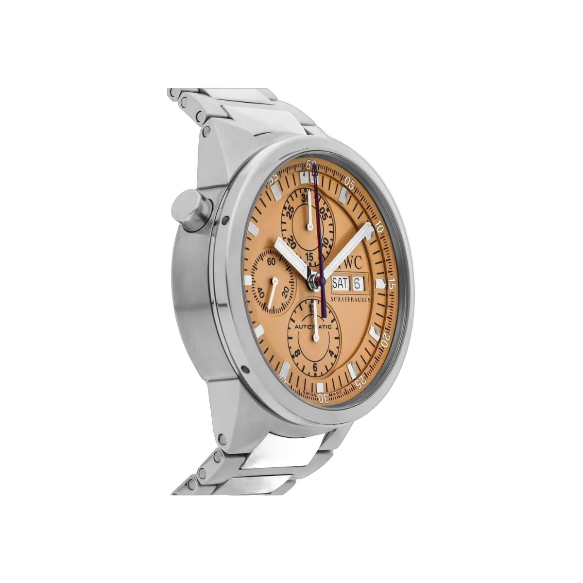 IWC GST Split Second IW371513 Chronograph Salmon Dial