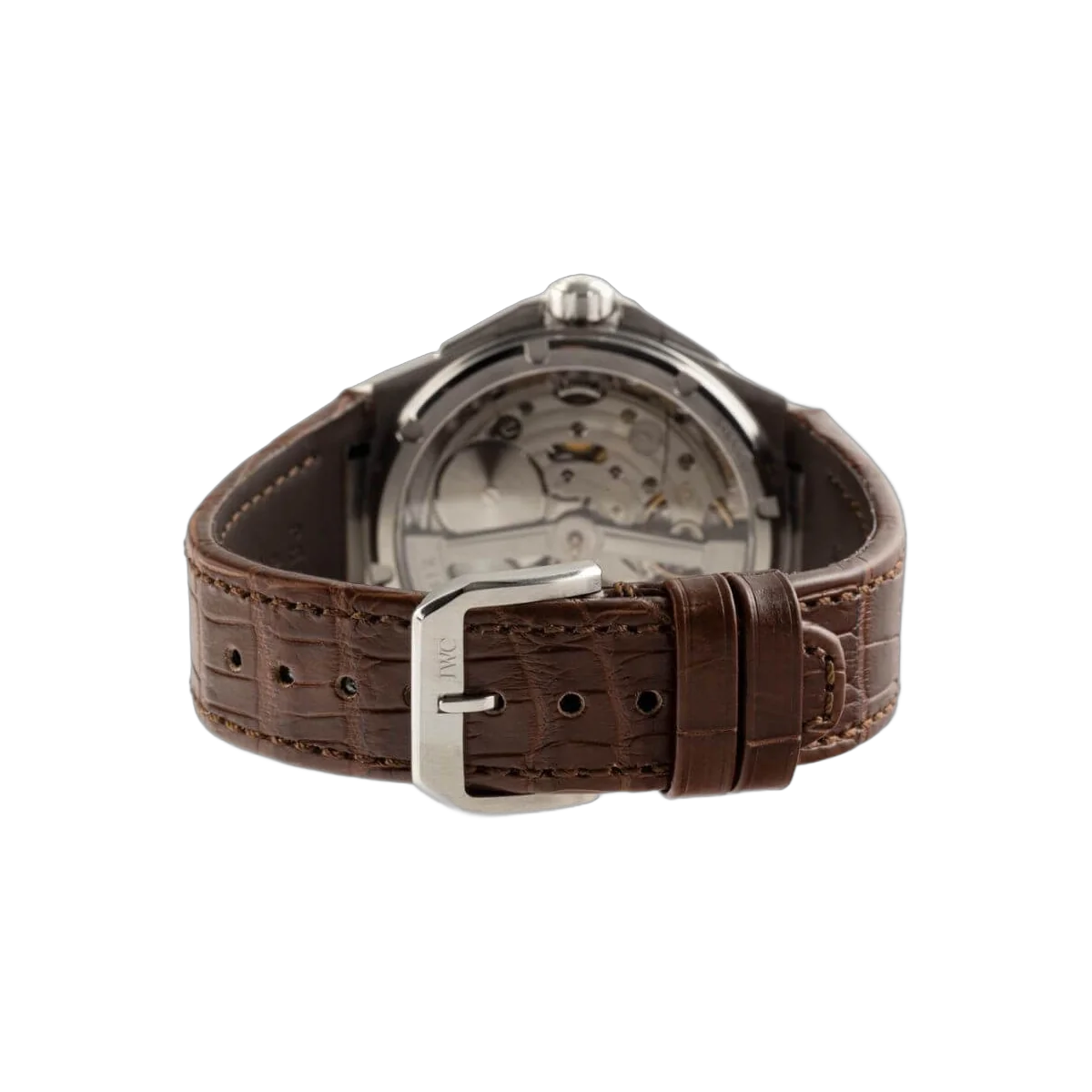IWC Ingenieur Zinedine Zidane IW500508 45 mm Edelstahl schwarzes Zifferblatt