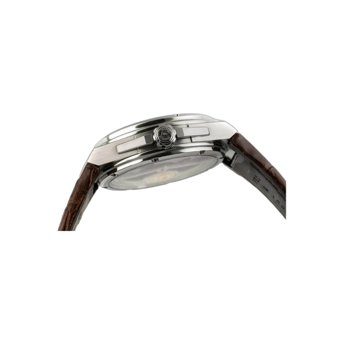 IWC Ingenieur Zinedine Zidane IW500508 45 mm Edelstahl schwarzes Zifferblatt