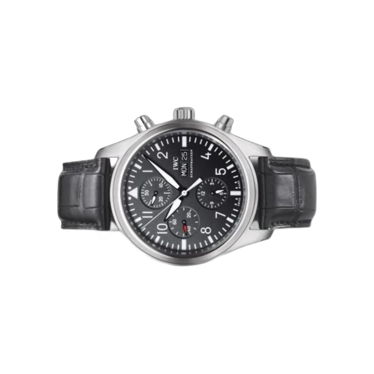 IWC Pilot's Watch IW3717-01 Chronograph Black Dial – additional product photo 2