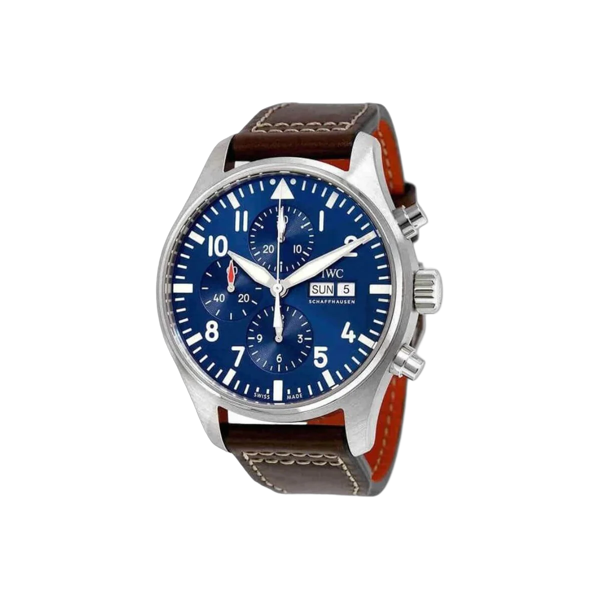 Iwc Pilot'S Watch Iw377714 Chronograph Edition Le Petit Prince 43Mm Stainless Steel Men's Watch