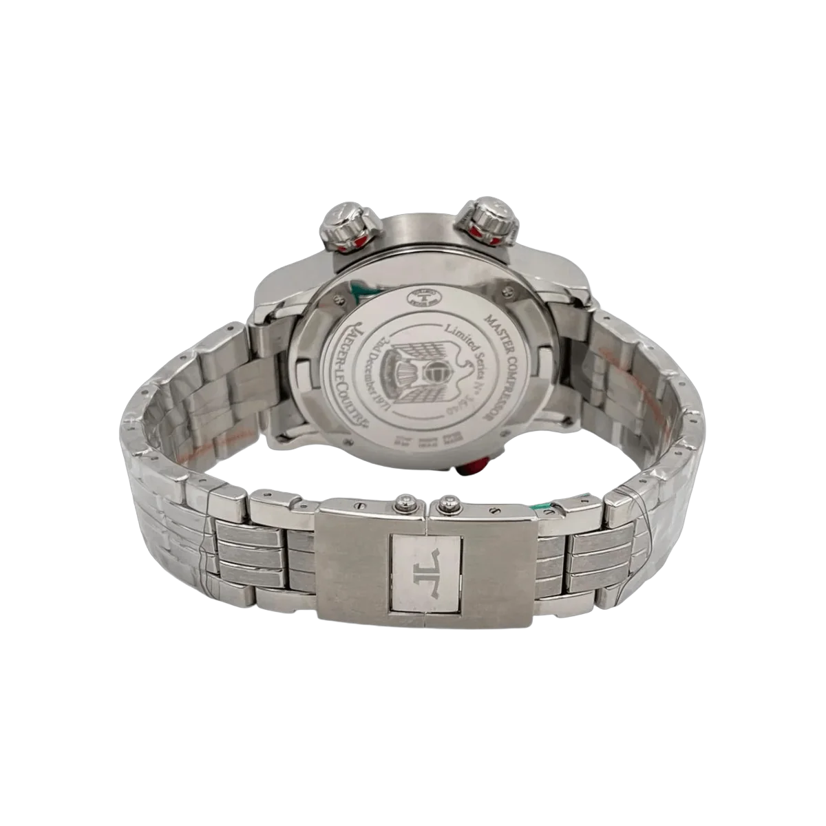 Jaeger-LeCoultre World Time 150.8.42 Master Compressor Extreme W-Alarm 46mm Herrenuhr mit schwarzem Zifferblatt