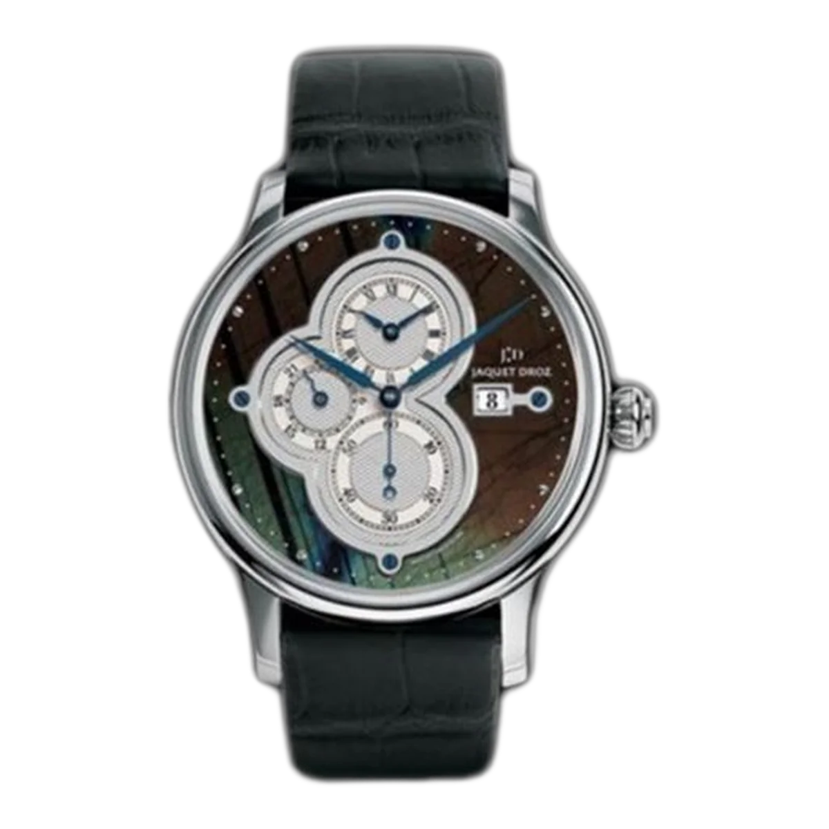 Jaquet Droz Astrale 十二城 Les Deux Fuseaux Spectrolite 男士腕表 Ref. J015134207