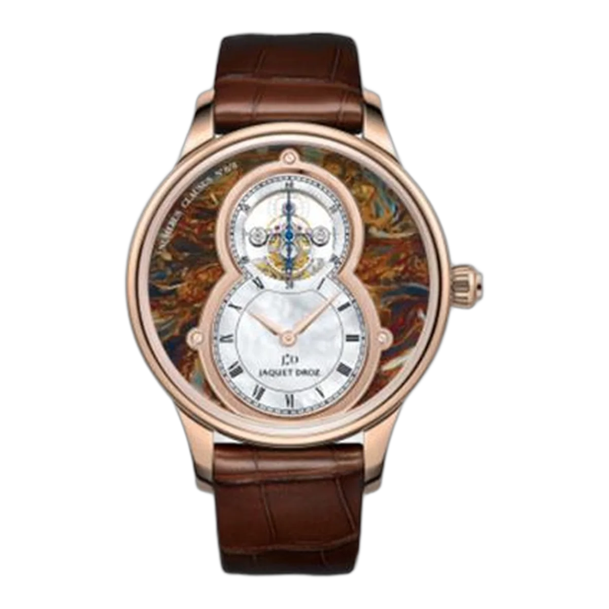 Jaquet Droz Grande Seconde Tourbillon Red Pietersite Limited Edition 43 mm Herrenuhr Ref. J013033272