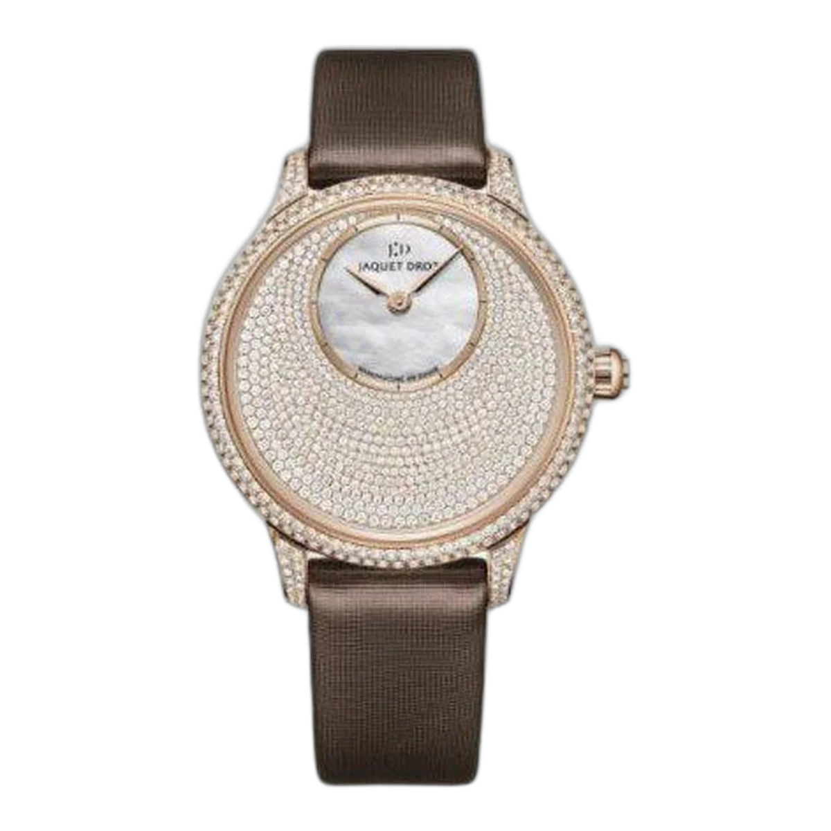 Jaquet Droz Petite Heure 18Kt Red Gold 35Mm Ladies Watch