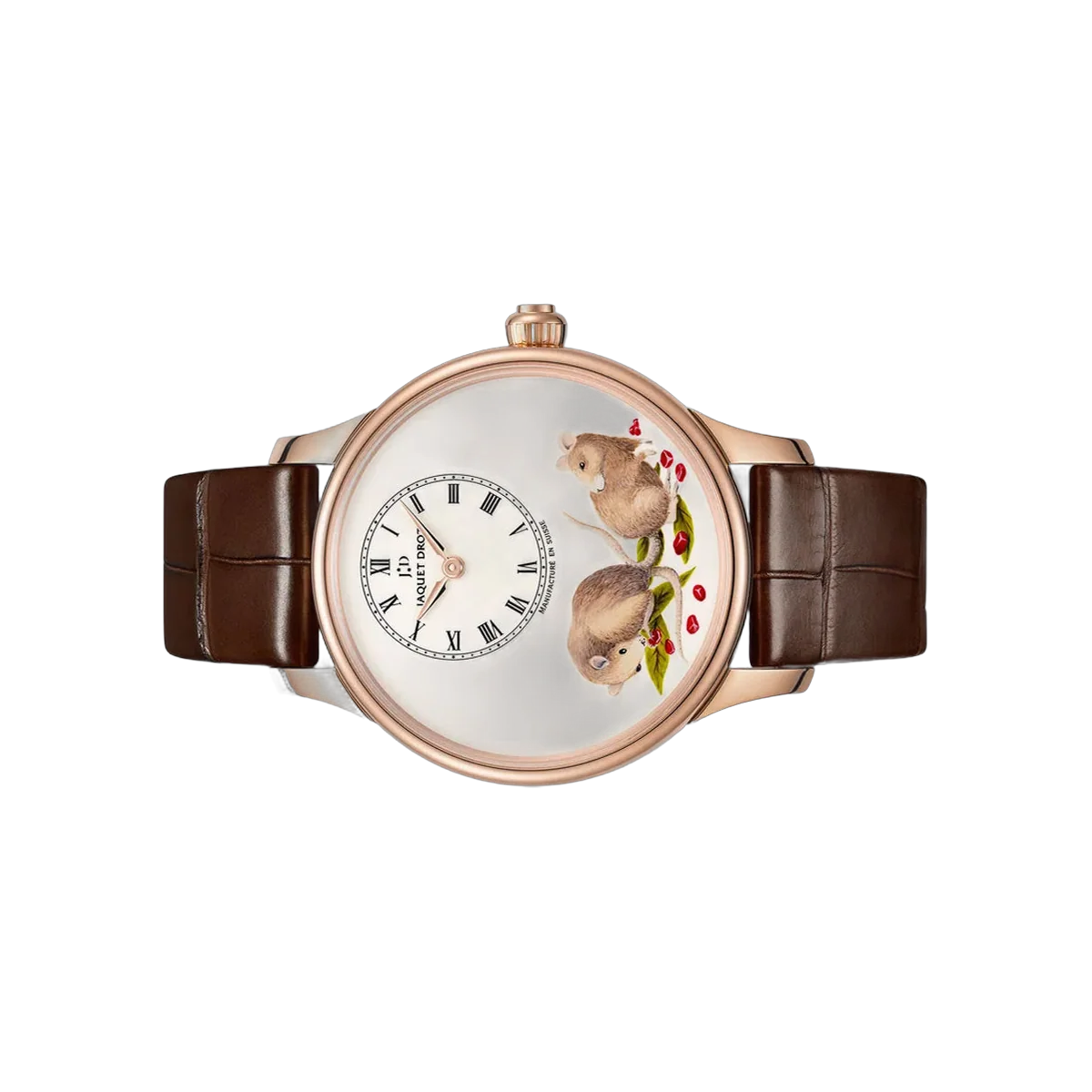 Jaquet Droz Petite Heure Minute Rat J005013230 Automatic 39mm White Dial Unisex Watch