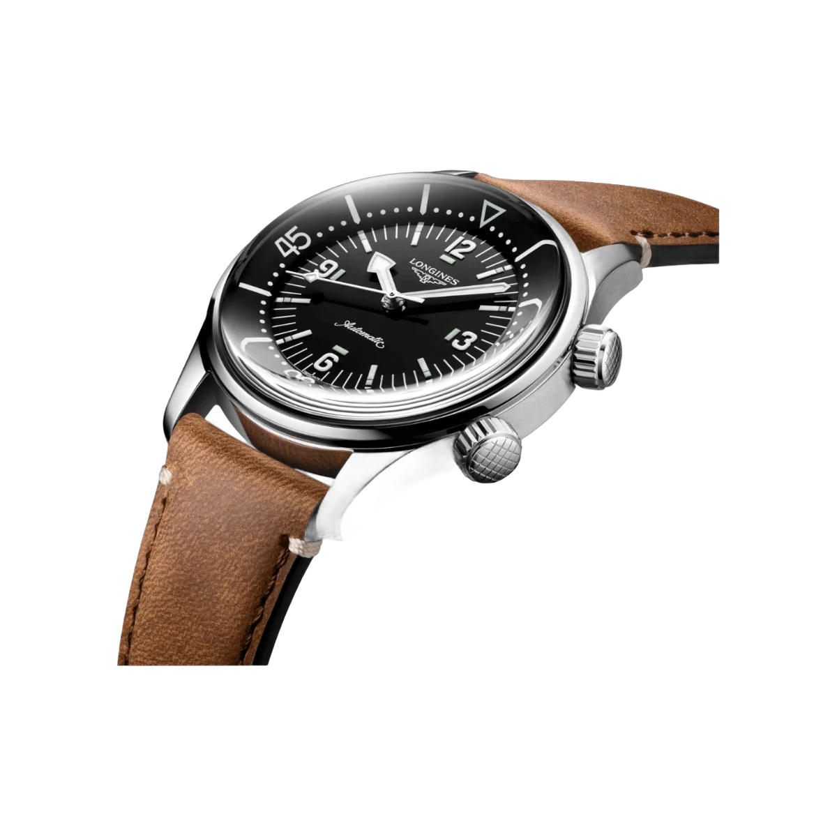 Longines Legend Diver L37644500 Automatik Edelstahl 39mm Schwarzes Zifferblatt Herrenuhr