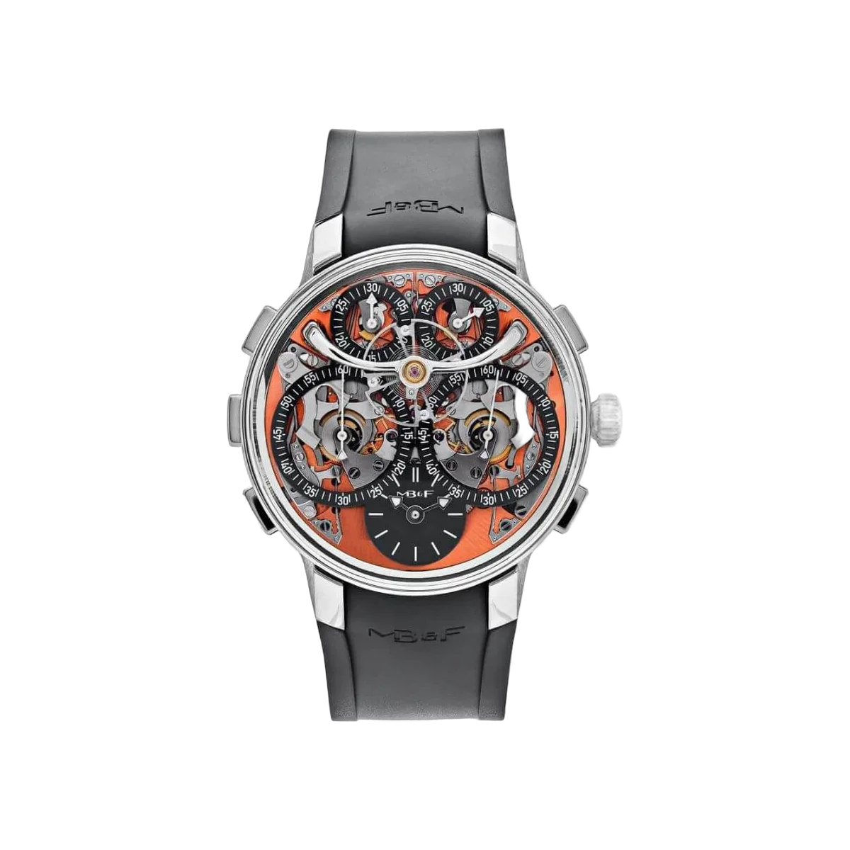 MB&F Legacy Machine 09.ZR.OR قرص برتقالي متسلسل EVO