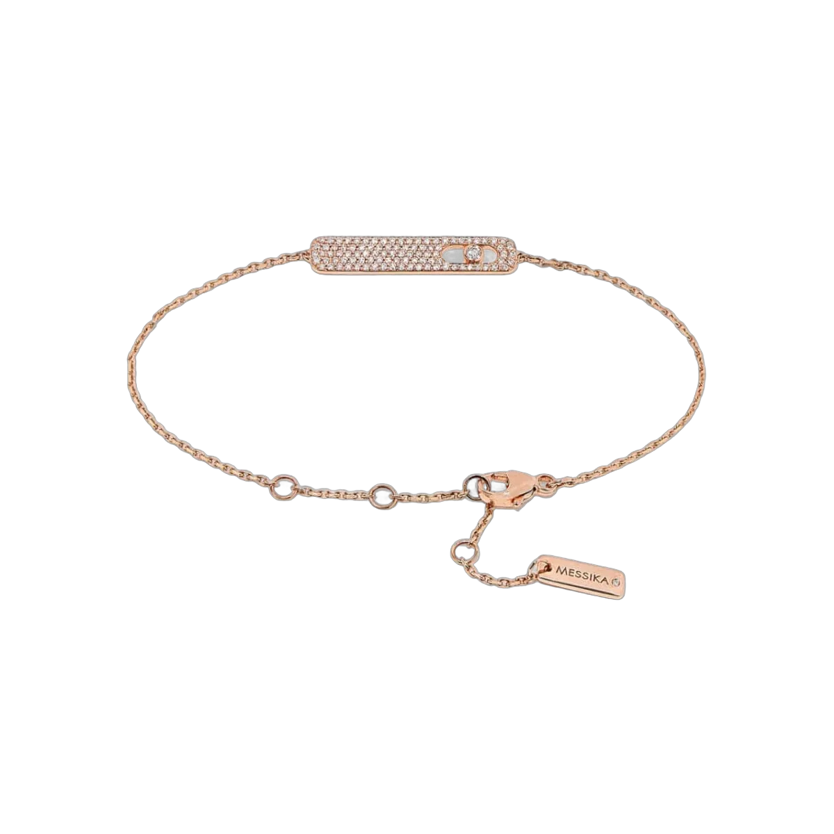Messika My First Diamond Pavé 07535-RG Rose Gold Diamond Bracelet