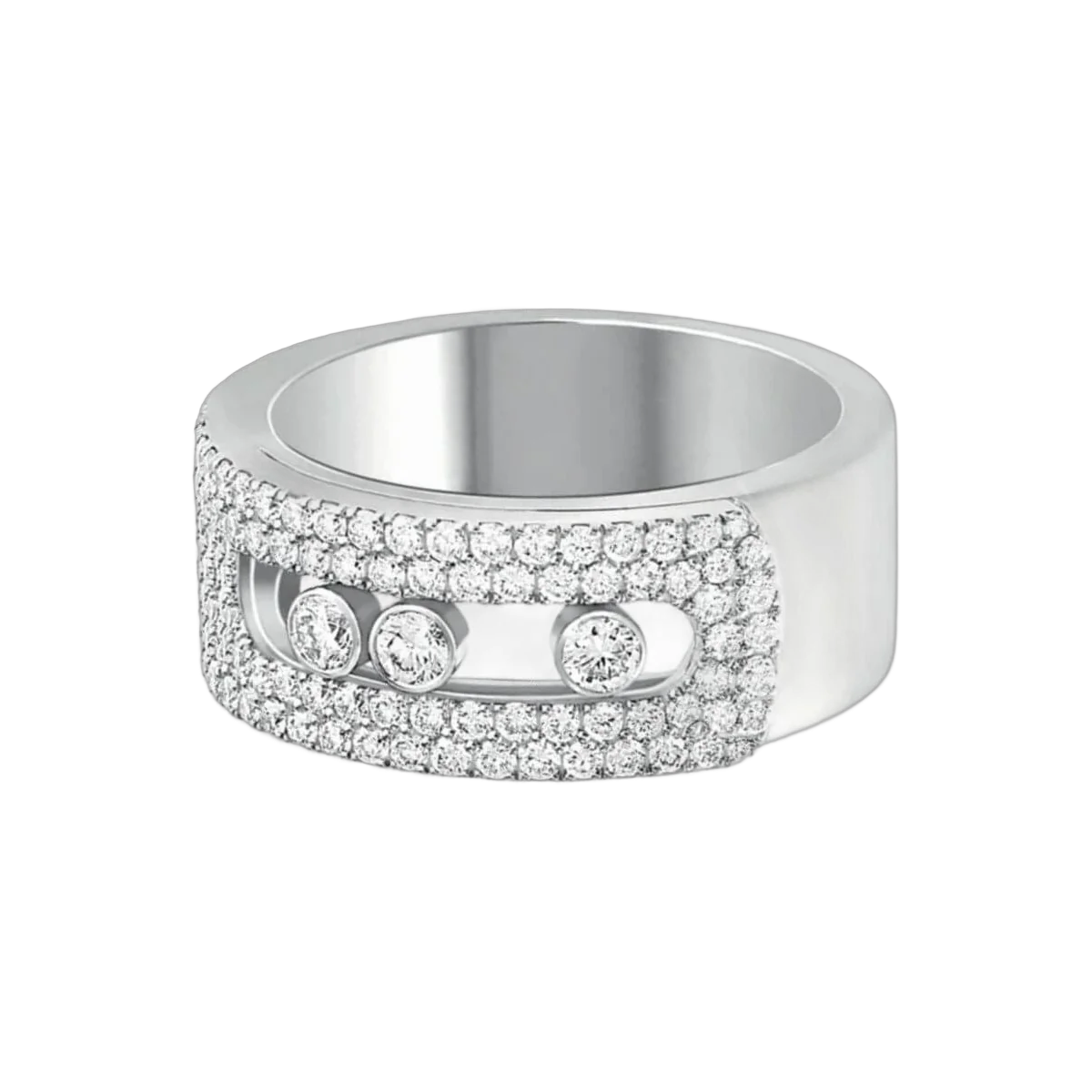 Messika Paris Move Noa Pave 10102-WG-53 18Ct White Gold Diamond Ring – additional product photo 3