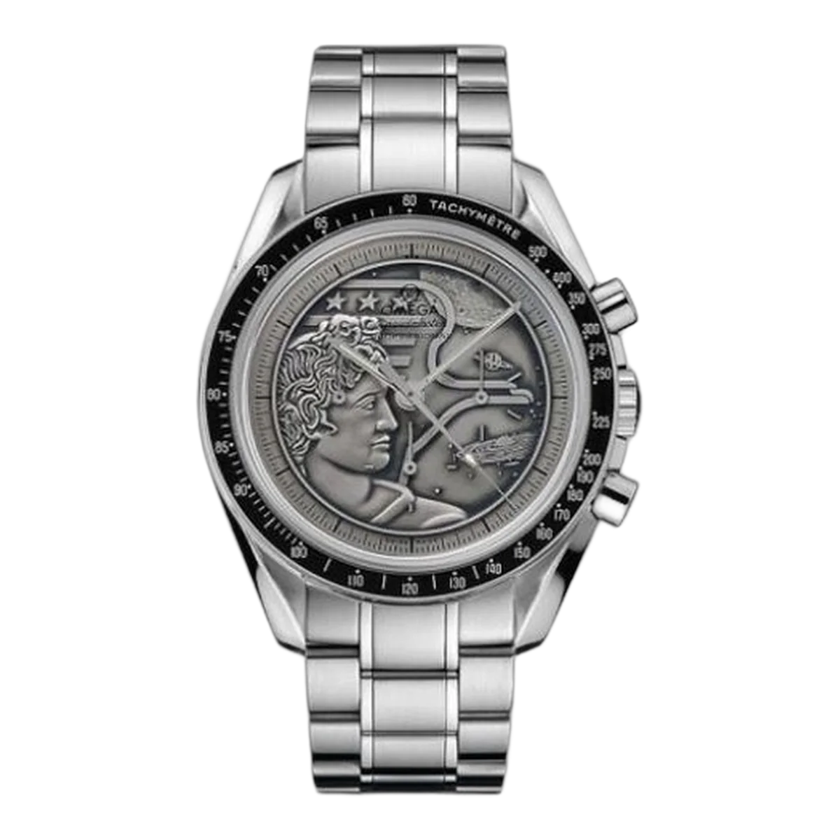 Omega Speedmaster Jubiläumsserie Chronograph "Apollo XVII" Herrenuhr