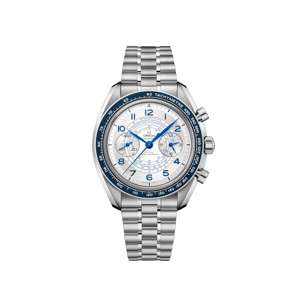 Omega Speedmaster Chronoscope 329.30.43.51.02.001 Stainless Steel 43mm Silver Dial Men’s Watch