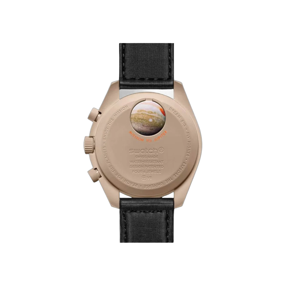 Omega X Swatch Mission To Jupiter So33C100 Moonswatch Khaki Brown Bioceramic – additional product photo 2
