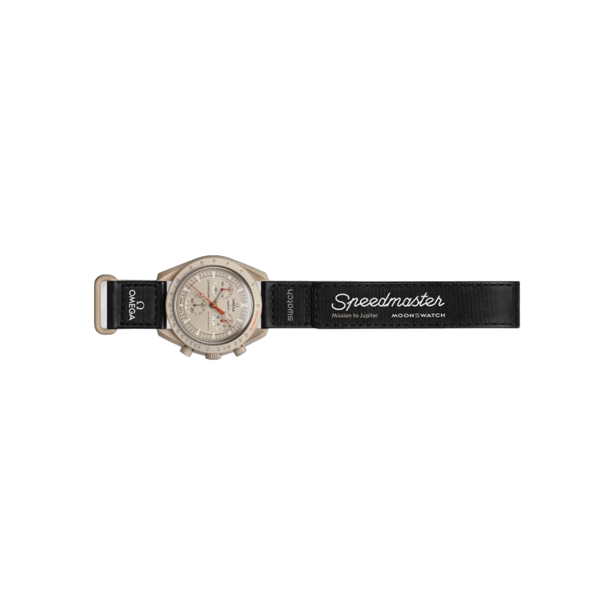 Omega X Swatch Mission To Jupiter So33C100 Moonswatch Khaki Brown Bioceramic – additional product photo 4