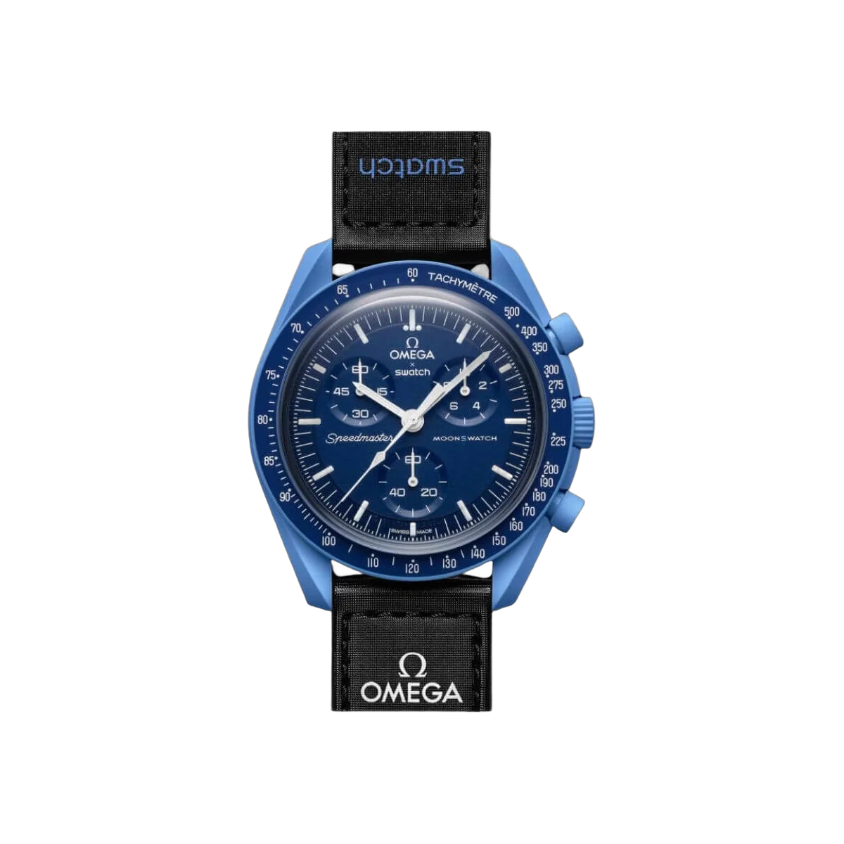 Omega X Swatch Mission To Neptune So33N100 Moonswatch أزرق بيوسيراميك