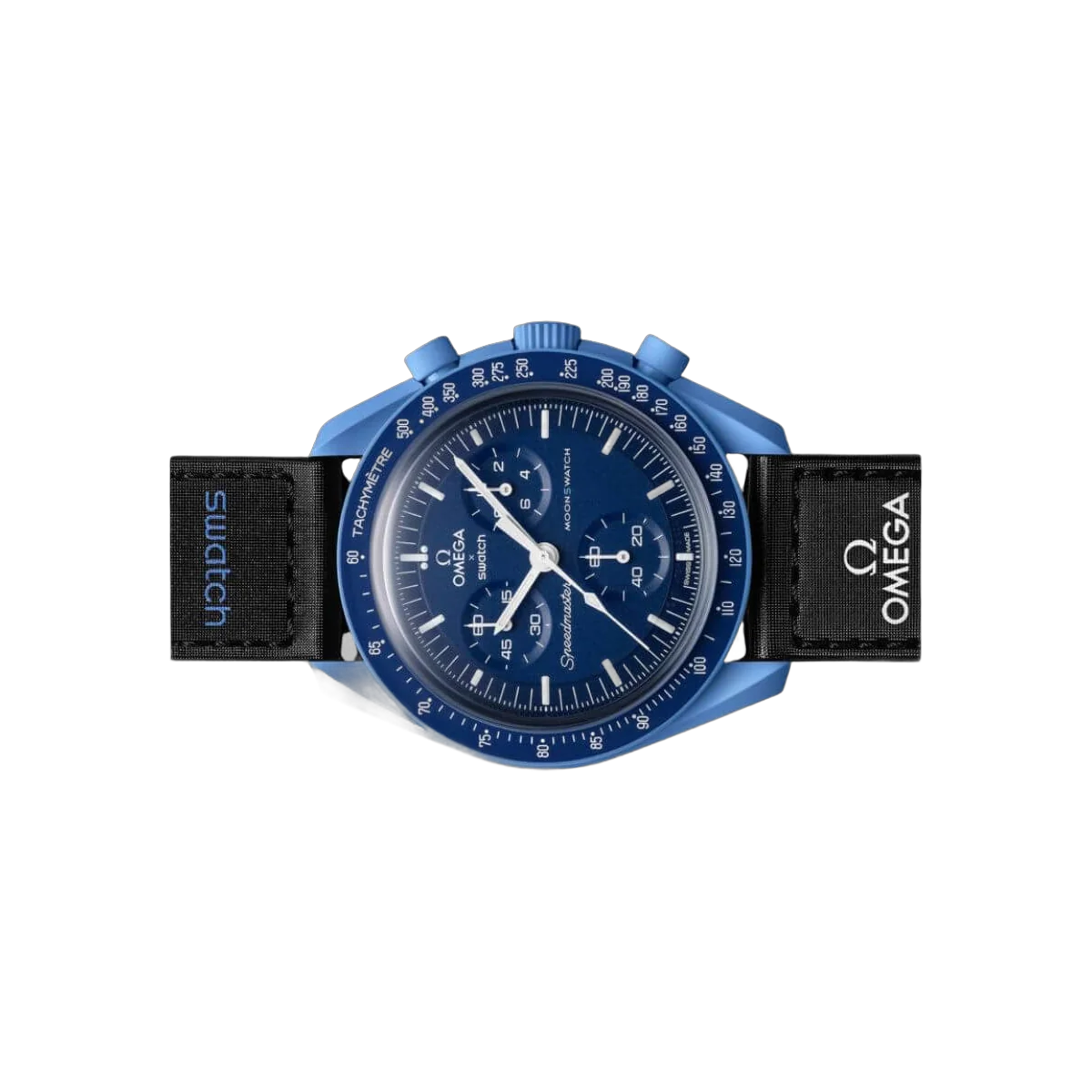 欧米茄 X Swatch 海王星任务 So33N100 Moonswatch 蓝色生物陶瓷
