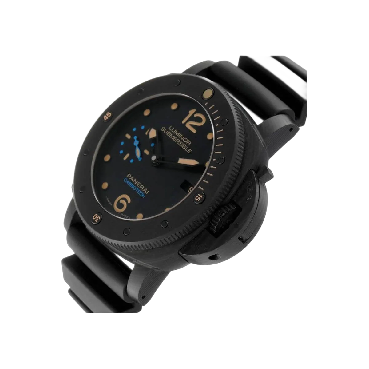 沛纳海 Luminor Carbotech PAM00616 47 毫米黑色表盘