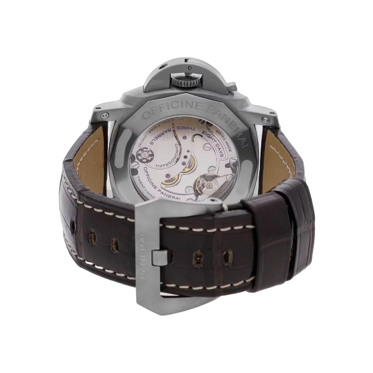 沛纳海 Luminor Chrono Monopulsante 8 Days Gmt 44 毫米钛金属限量版 500 枚男士腕表参考号。帕姆00311