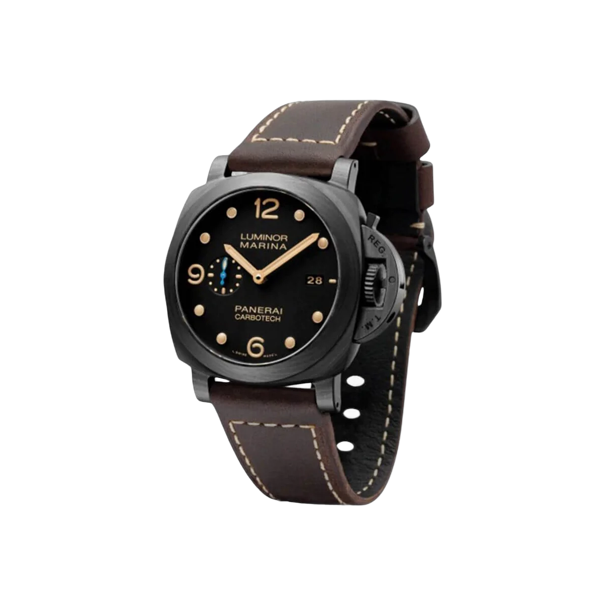 沛纳海 Luminor Marina Carbotech PAM00661 44 毫米黑色表盘