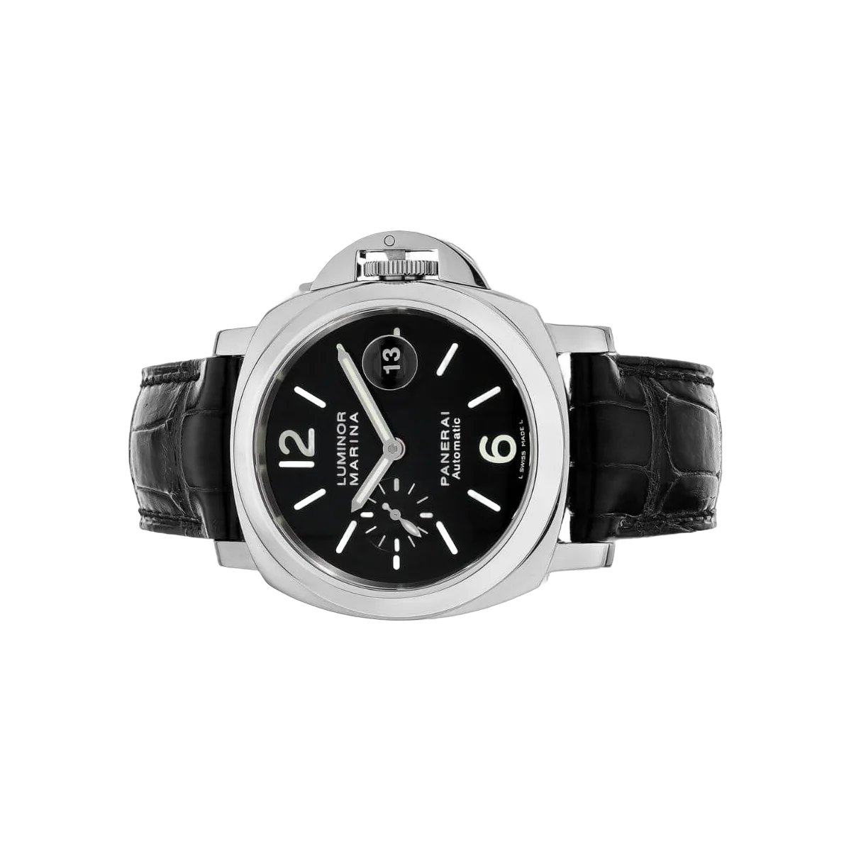 Panerai Luminor Marina pam00104 Stainless Steel 44Mm Black Dial