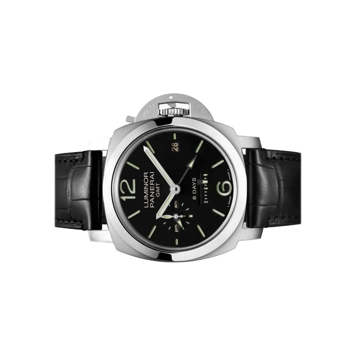 沛纳海 Luminor PAM00233 1950 不锈钢黑色表盘