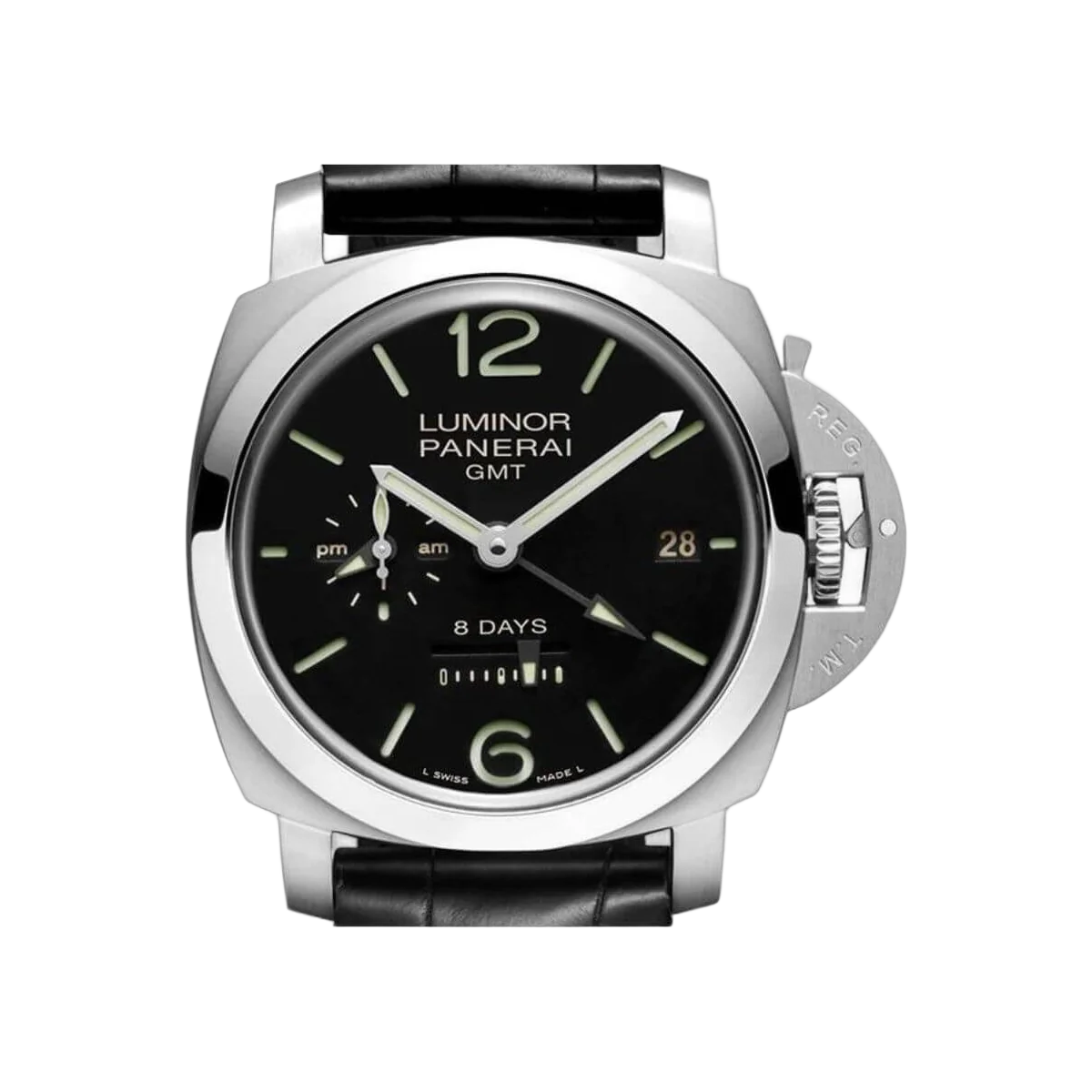 沛纳海 Luminor PAM00233 1950 不锈钢黑色表盘