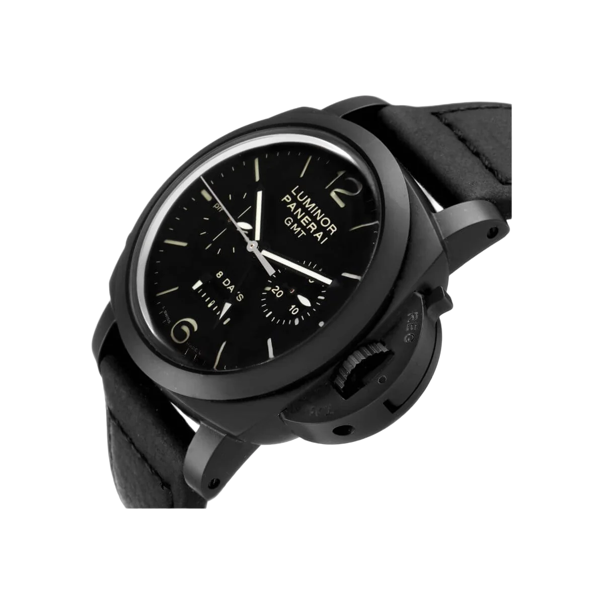 Panerai Luminor PAM00317 1950 Chrono Monopulsante 8 Days Gmt Ceramic