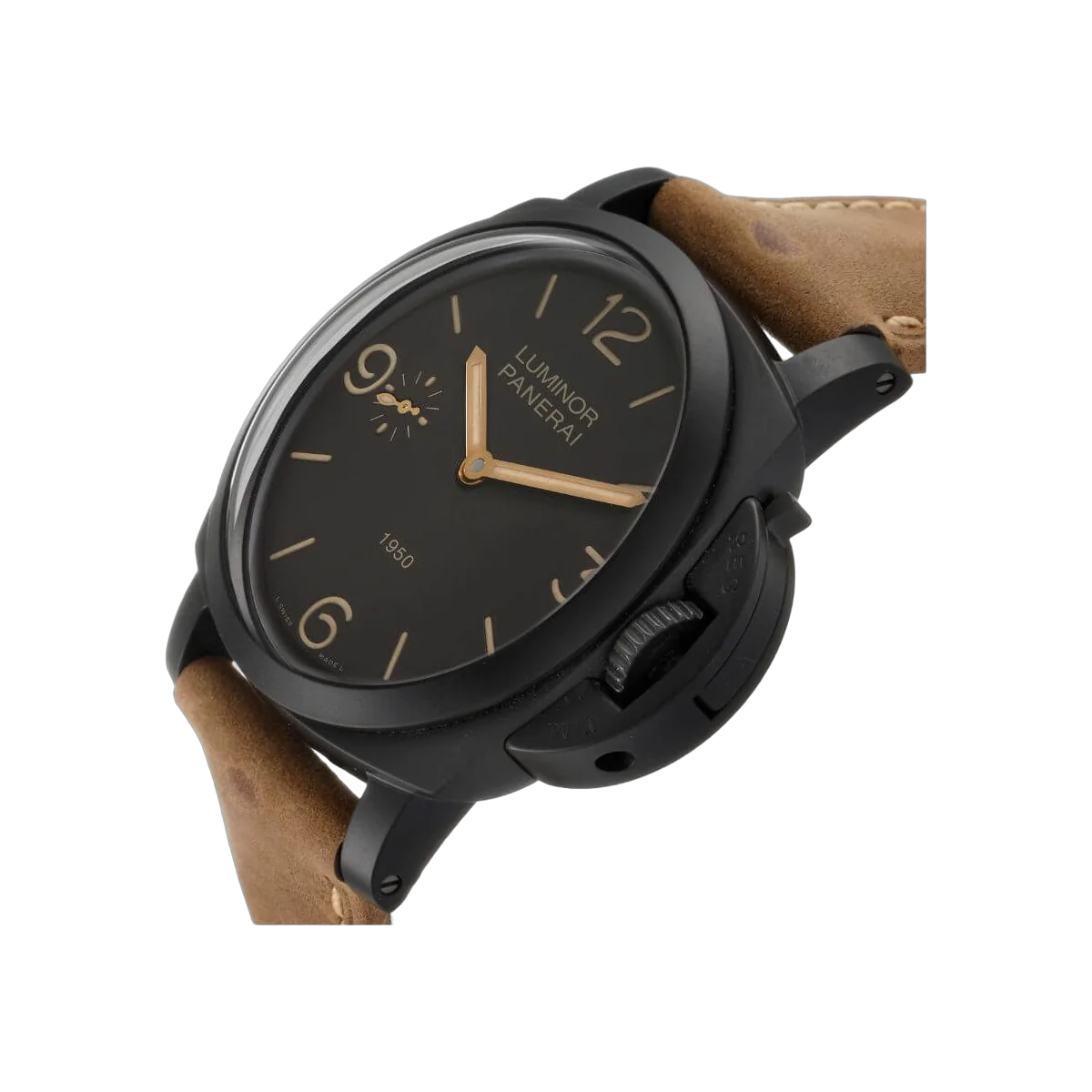 Panerai Luminor PAM00375 Matte Brown Composite 47Mm