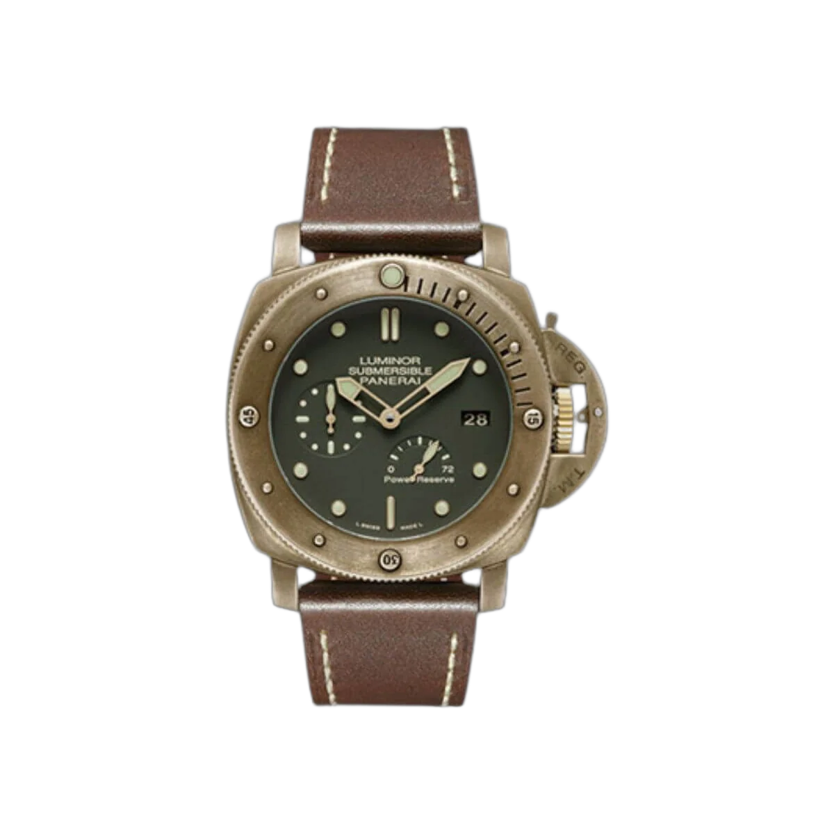 Panerai Luminor PAM00507 Nicht mehr erhältliches Modell Bronze 47 mm