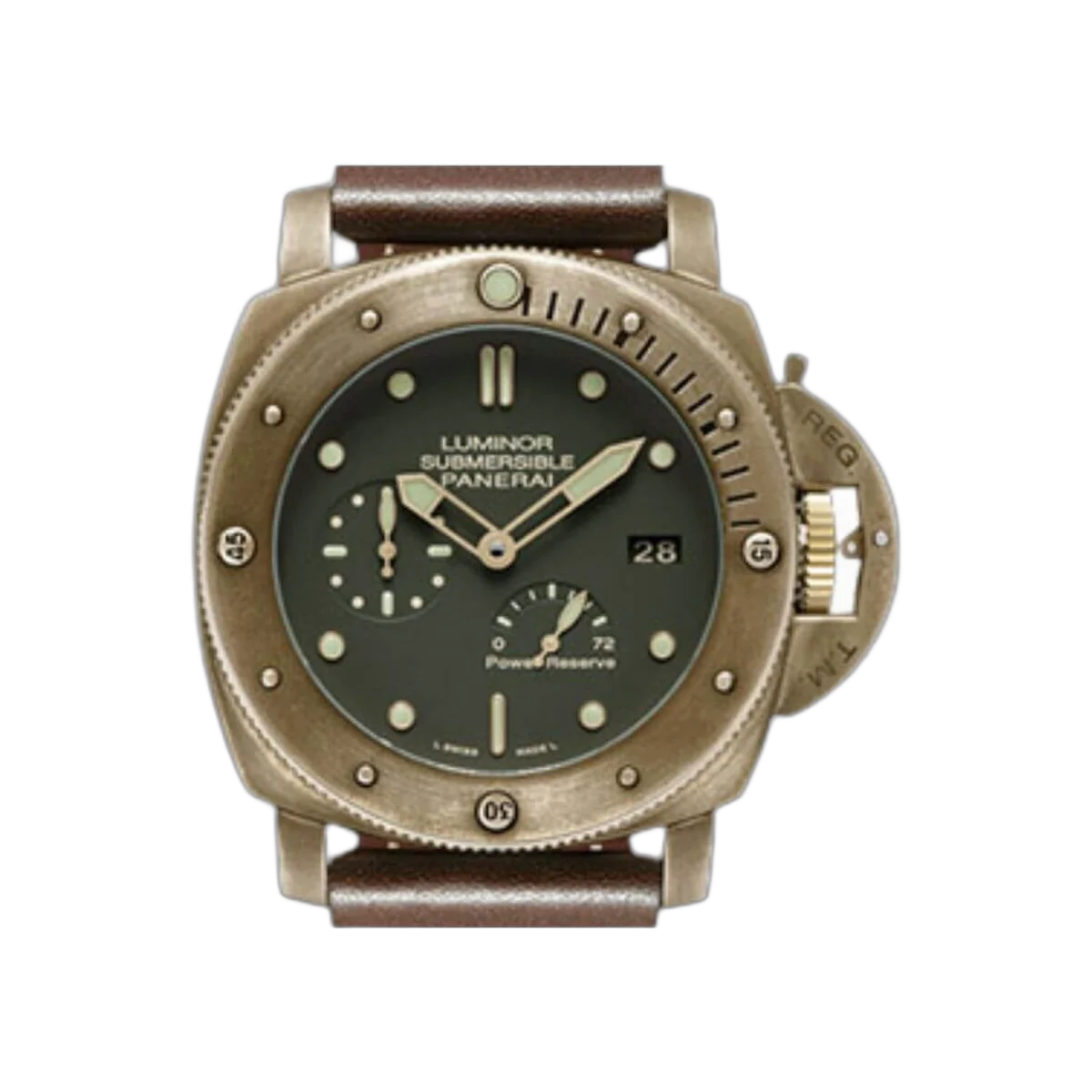 Panerai Luminor PAM00507 Nicht mehr erhältliches Modell Bronze 47 mm